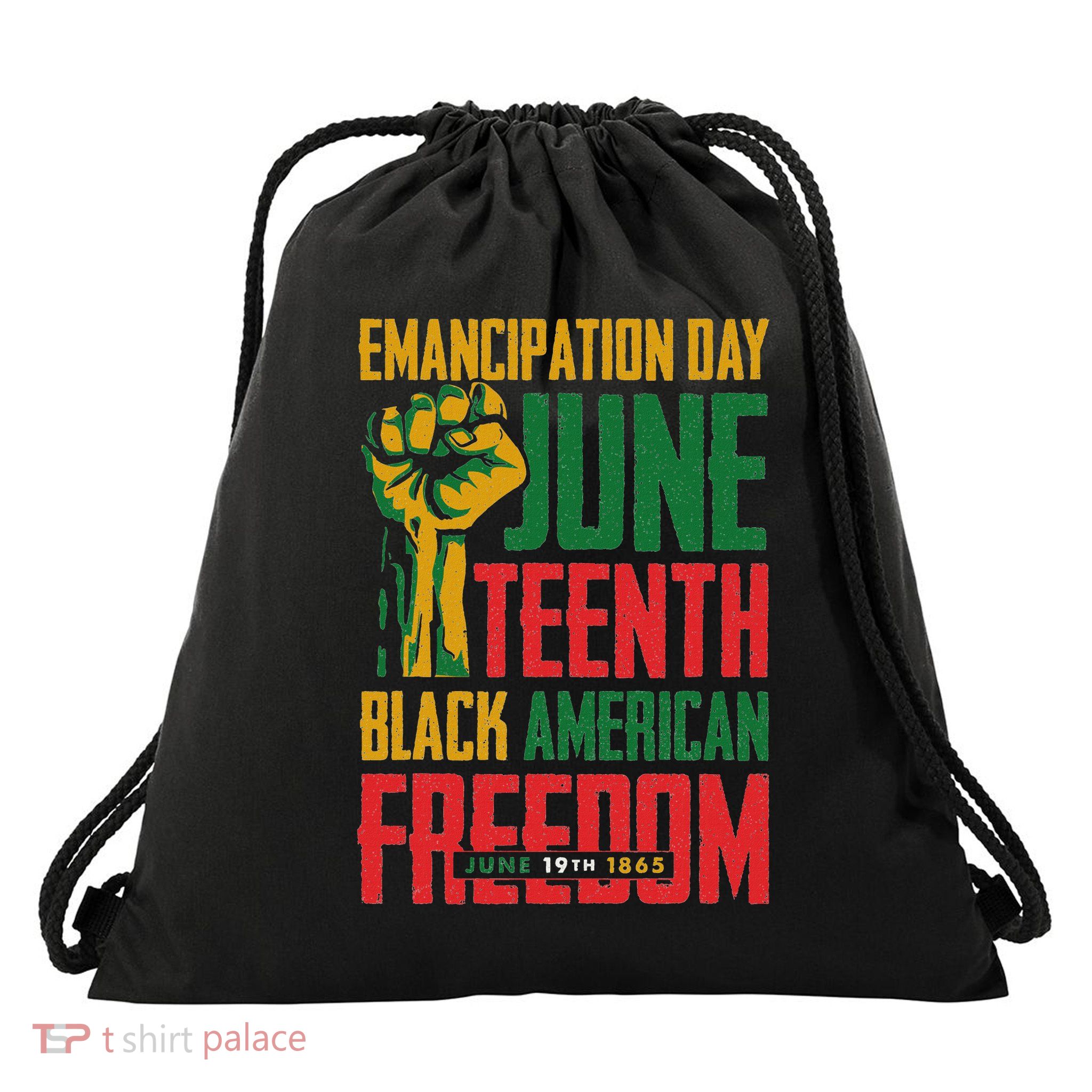 Junenth S Women Junenth For Men Freedom Drawstring Bag