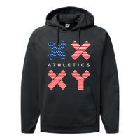 Jennifer Sey Xx Xy Athletics Flag Usa Performance Fleece Hoodie