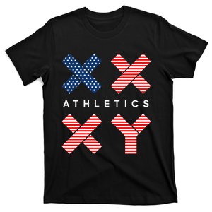 Jennifer Sey Xx Xy Athletics Flag Usa T-Shirt