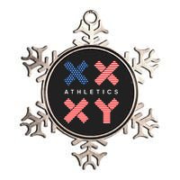 Jennifer Sey Xx Xy Athletics Flag Usa Metallic Star Ornament