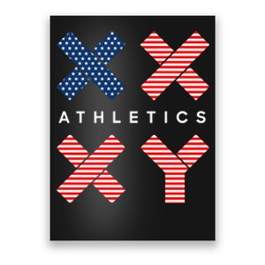 Jennifer Sey Xx Xy Athletics Flag Usa Poster