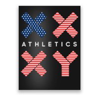 Jennifer Sey Xx Xy Athletics Flag Usa Poster