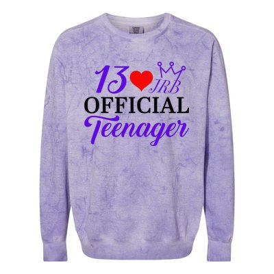 Jrb Turns 13 Colorblast Crewneck Sweatshirt