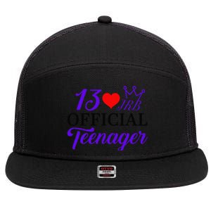 Jrb Turns 13 7 Panel Mesh Trucker Snapback Hat