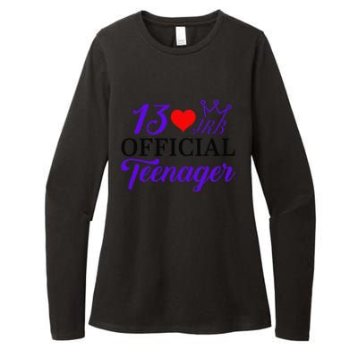 Jrb Turns 13 Womens CVC Long Sleeve Shirt