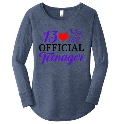 Jrb Turns 13 Women's Perfect Tri Tunic Long Sleeve Shirt