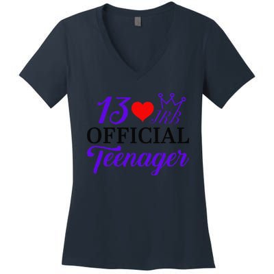 Jrb Turns 13 Women's V-Neck T-Shirt