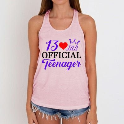 Jrb Turns 13 Women's Knotted Racerback Tank