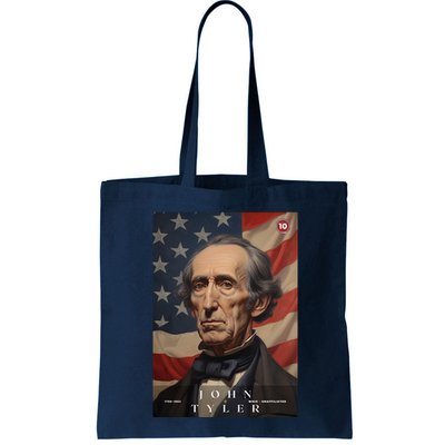John Tyler 10th President Of The United States Portrait Bag