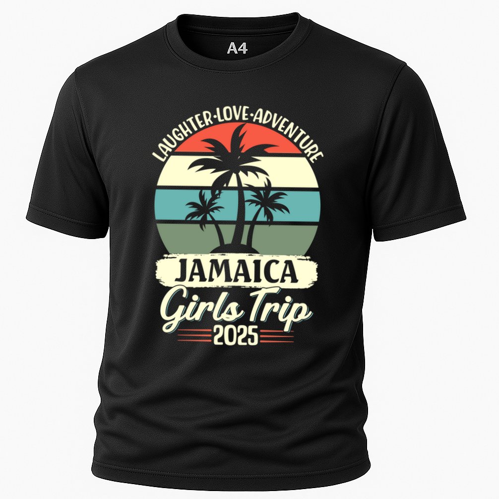 Jamaica Trip 2025 Friends Vacation Weekend Gift Cooling Performance Crew T-Shirt