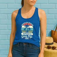 Jamaica Trip 2025 Friends Vacation Weekend Gift Womens Tank Top