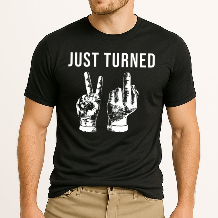 Just Turned 21 Birthday Gifts Cooling Performance Crew T-Shirt