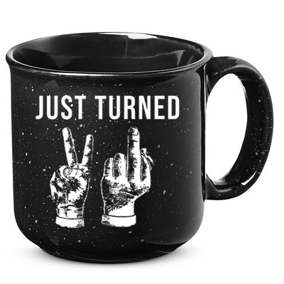 Just Turned 21 Birthday Gifts 15oz Campfire Ceramic Mug