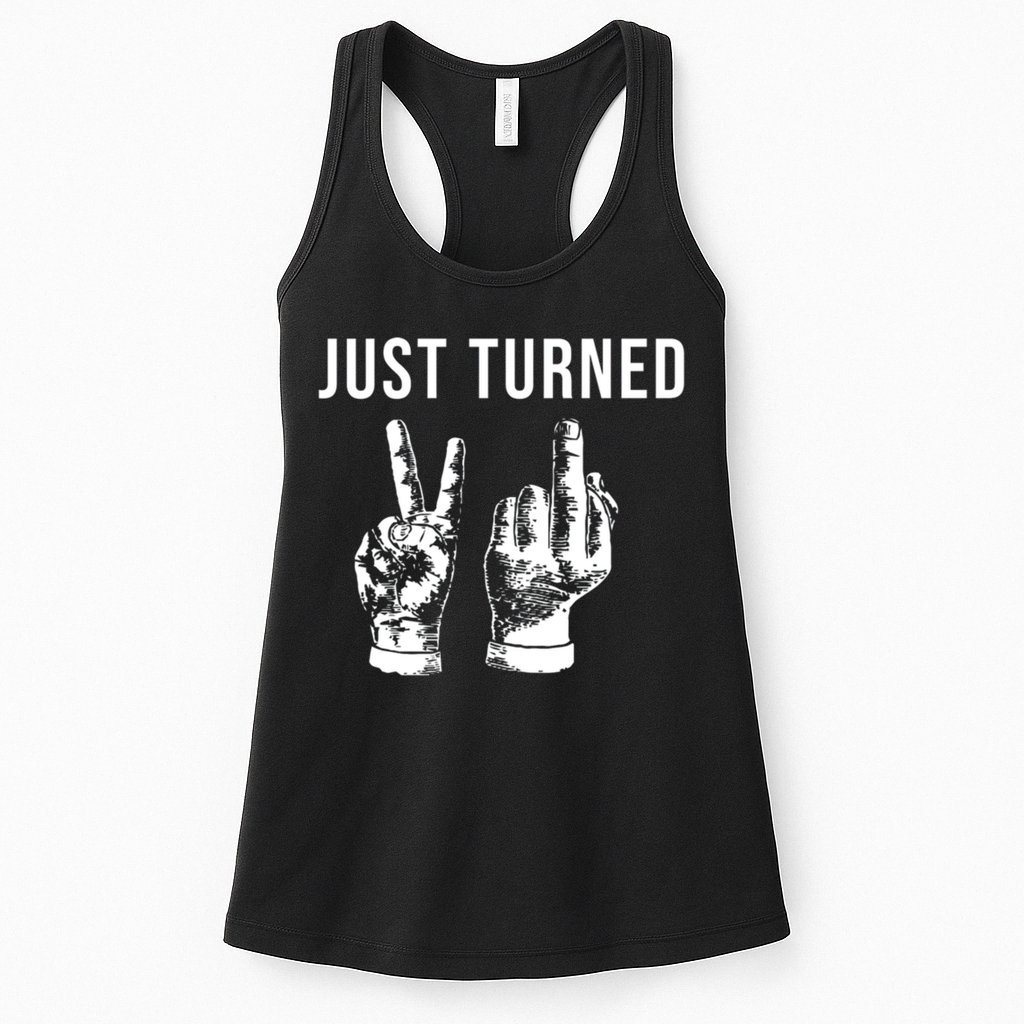 Just Turned 21 Birthday Gifts Womens Tank Top