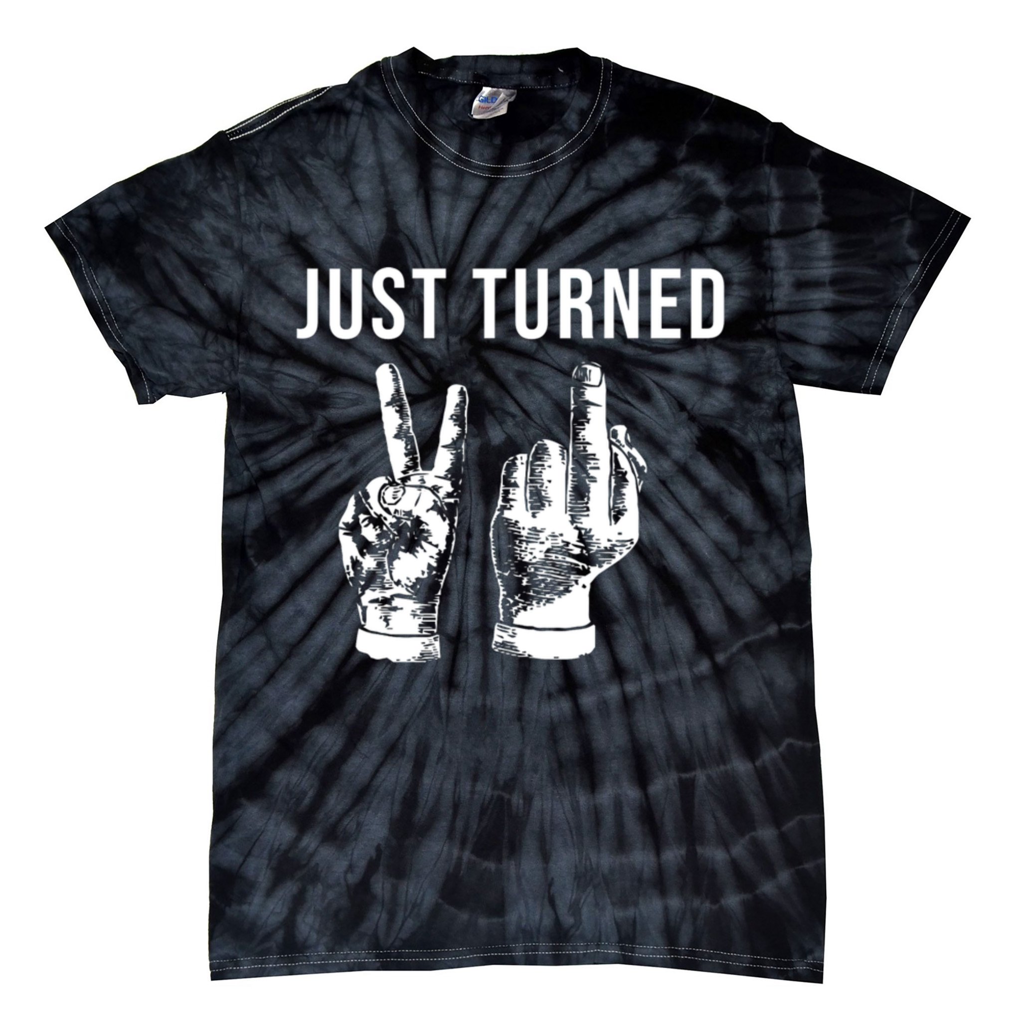 Just Turned 21 Birthday Gifts Tie-Dye T-Shirt