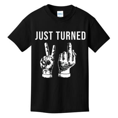 Just Turned 21 Birthday Gifts Kids T-Shirt