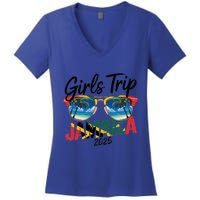 Jamaica Trip 2025 Vacation Jamaica Travel Gift Women's V-Neck T-Shirt