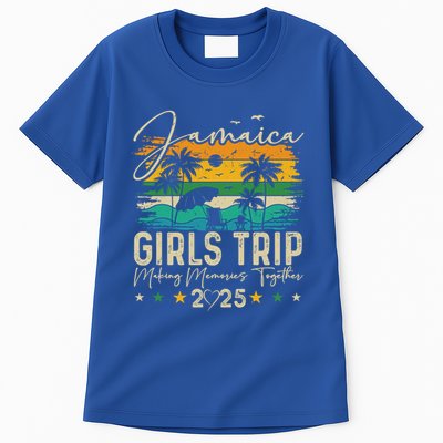 Jamaica Trip 2025 Vacation Summer Retro Matching Group Funny Gift Tall T-Shirt