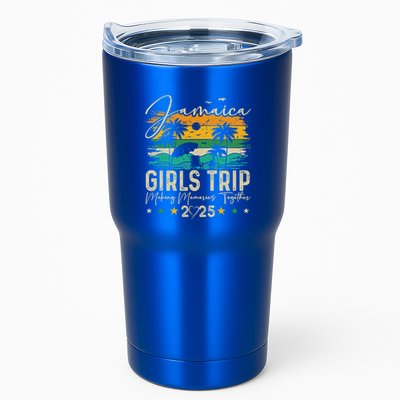 Jamaica Trip 2025 Vacation Summer Retro Matching Group Funny Gift Tumbler