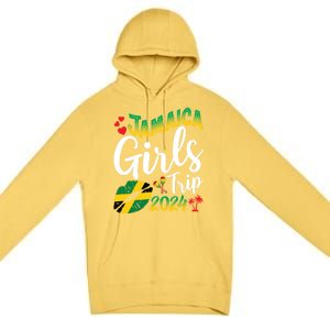 Jamaica Trip 2024 Family Vacation Summer Matching Gift Premium Pullover Hoodie