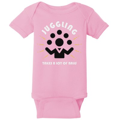 Juggling Takes A Lot Of Balls  Baby Bodysuit
