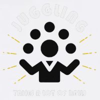 Juggling Takes A Lot Of Balls  Cooling Performance Crew T-Shirt