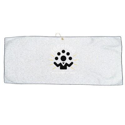 Juggling Takes A Lot Of Balls  Large Microfiber Waffle Golf Towel