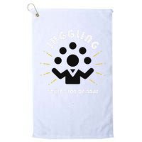Juggling Takes A Lot Of Balls  Golf Towel