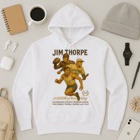 Jim Thorpe A Legend Of Versatility  Hoodie