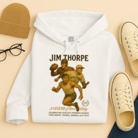 Jim Thorpe A Legend Of Versatility  Hoodie