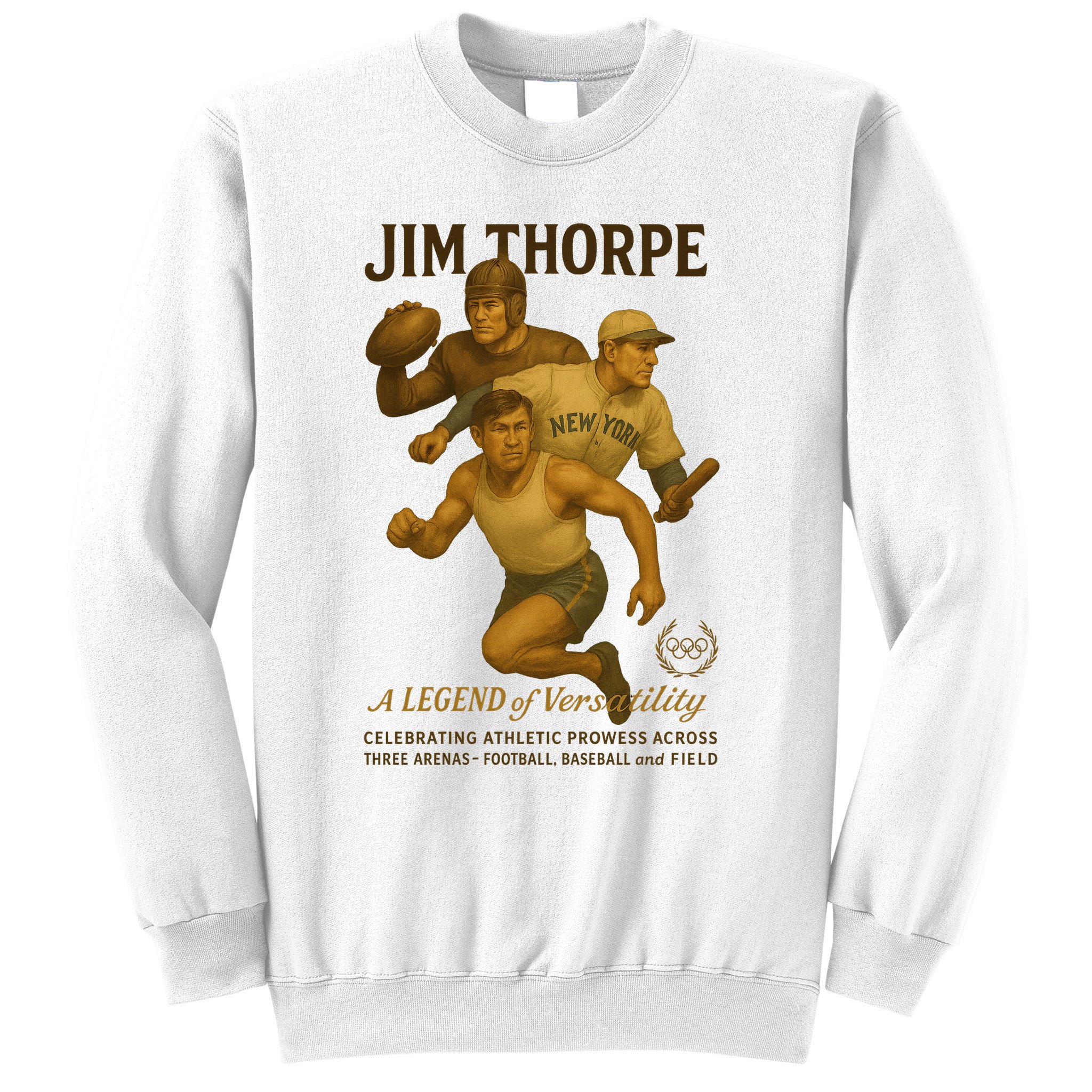 Jim Thorpe A Legend Of Versatility  Sweatshirt