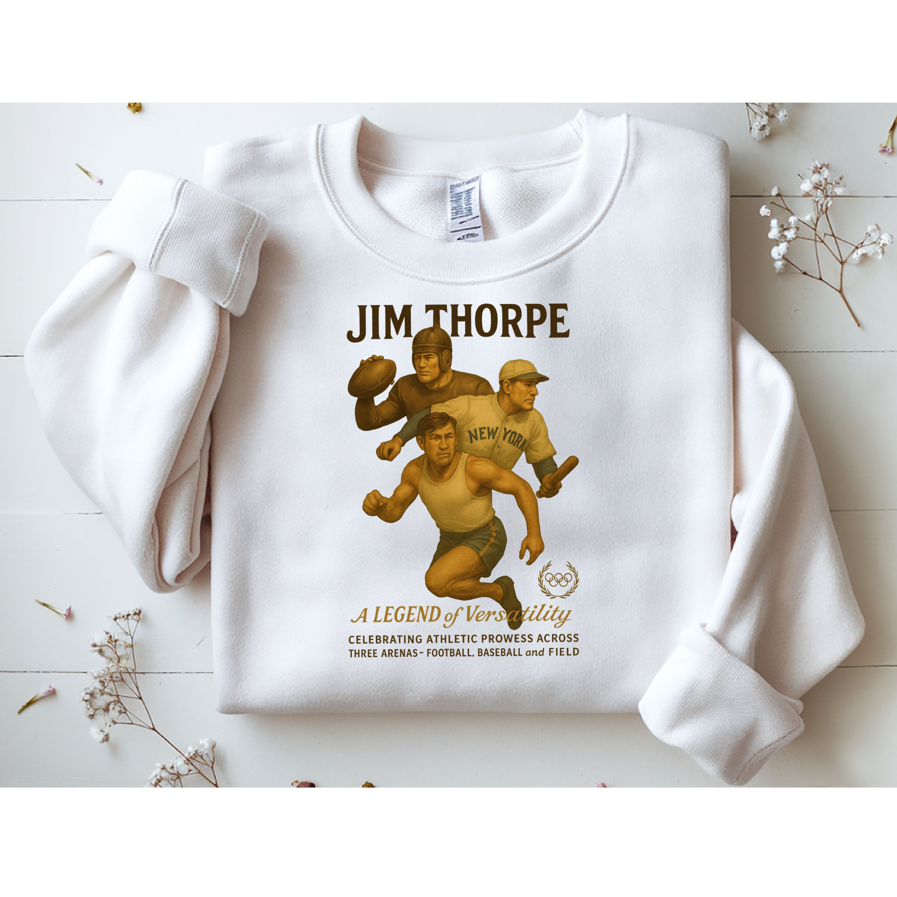 Jim Thorpe A Legend Of Versatility  Sweatshirt