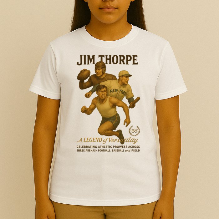 Jim Thorpe A Legend Of Versatility  T-Shirt