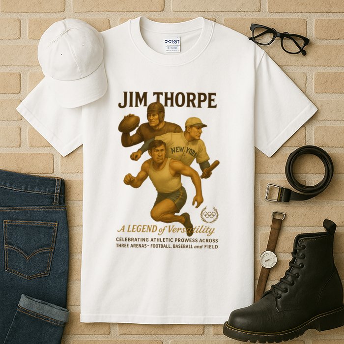 Jim Thorpe A Legend Of Versatility  Tall T-Shirt