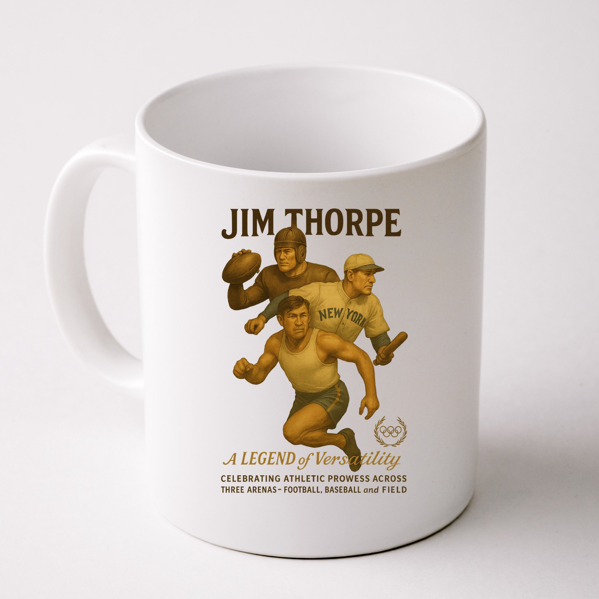 Jim Thorpe A Legend Of Versatility  Mug