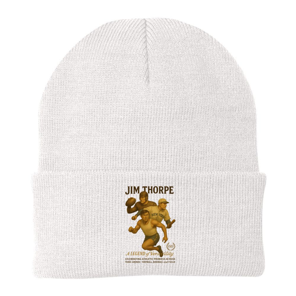 Jim Thorpe A Legend Of Versatility  Beanie