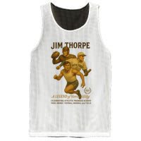 Jim Thorpe A Legend Of Versatility  Mesh Reversible Basketball Jersey Tank