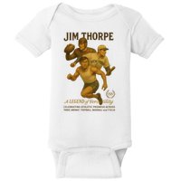 Jim Thorpe A Legend Of Versatility  Baby Bodysuit