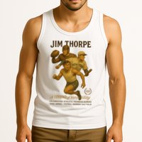 Jim Thorpe A Legend Of Versatility  Tank Top