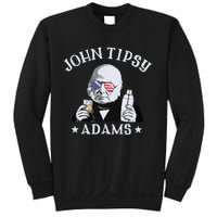 John Tipsy Adams President John Quincy Adams 4th Of July Sweatshirt