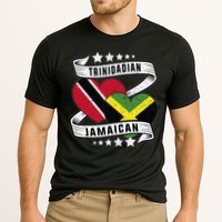 Jamaican Trinidad and half Jamaican flag  Cooling Performance Crew T-Shirt