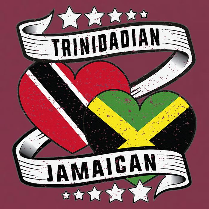 Jamaican Trinidad and half Jamaican flag  16oz Travel Tumbler
