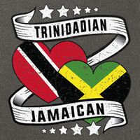 Jamaican Trinidad and half Jamaican flag  Cotton Canvas Backpack