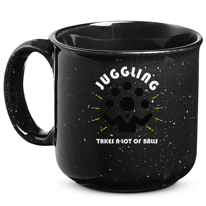 Juggling Takes a Lot of Balls 15oz Campfire Ceramic Mug