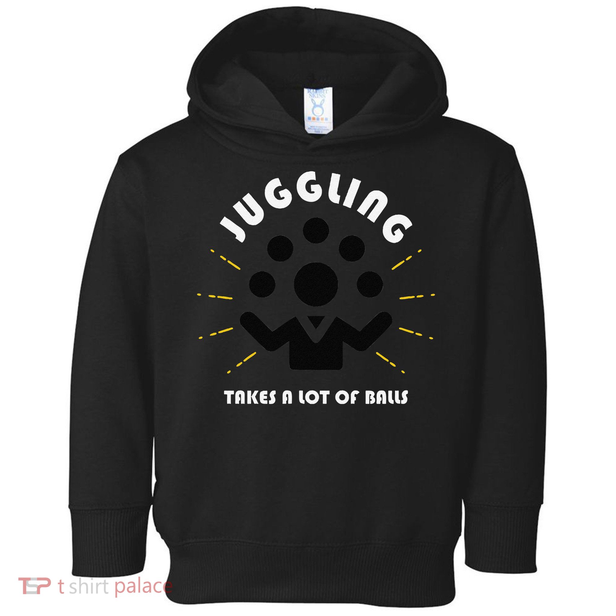Juggling Takes a Lot of Balls Toddler Hoodie