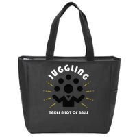 Juggling Takes a Lot of Balls Zip Tote Bag