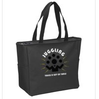 Juggling Takes a Lot of Balls Zip Tote Bag