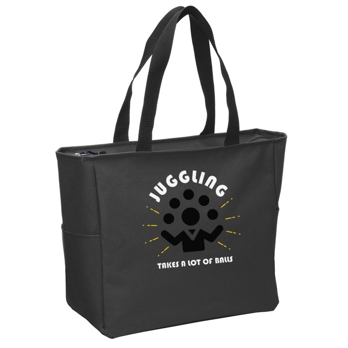 Juggling Takes a Lot of Balls Zip Tote Bag