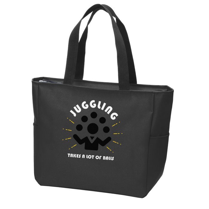 Juggling Takes a Lot of Balls Zip Tote Bag