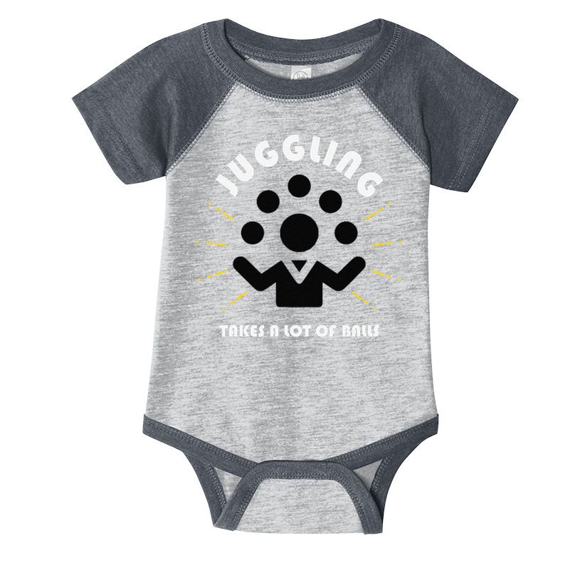 Juggling Takes a Lot of Balls Infant Baby Jersey Bodysuit